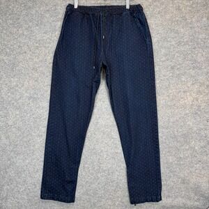 Major‎ Threads Jastillana Zip Denim Trousers Mens XL Polka Cross Dotted Stretch